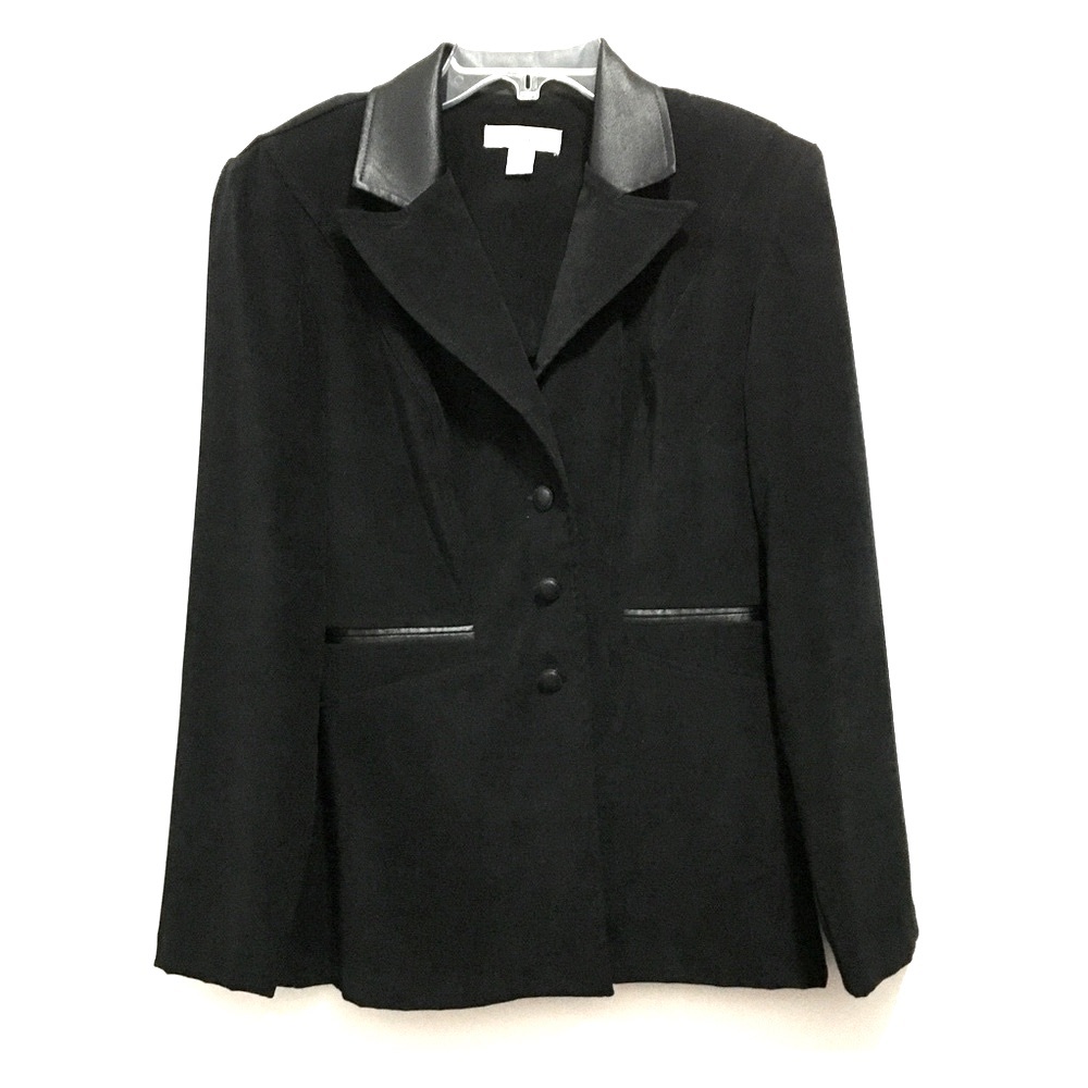 Dawn Joy Women’s Black Hourglass Blazer